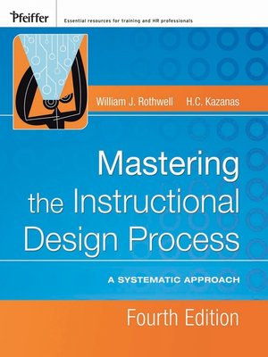 cover image of Mastering the Instructional Design Process